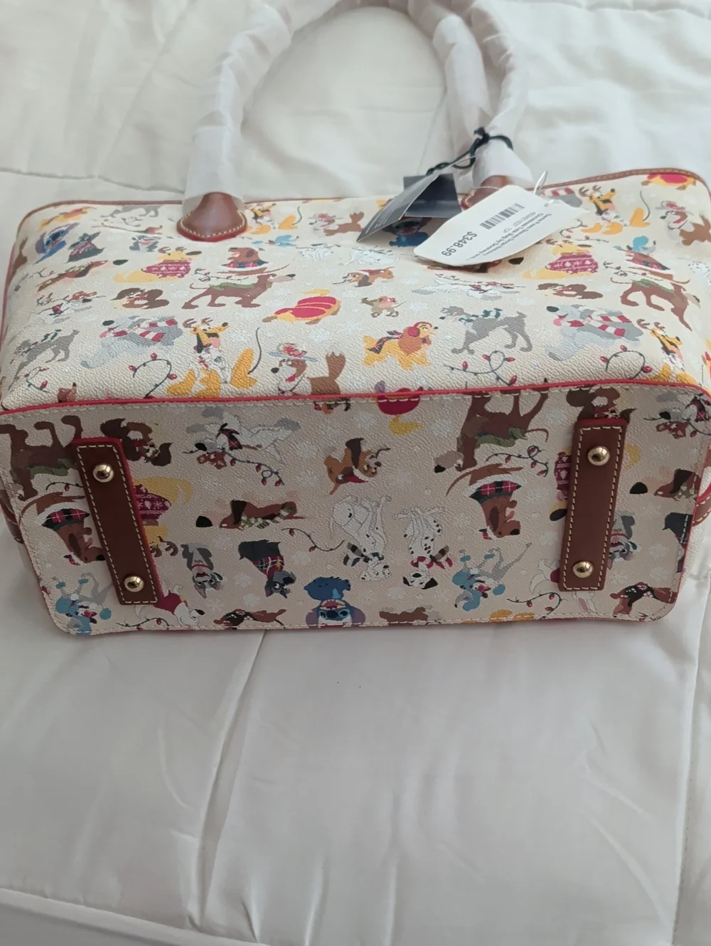 NWT 2021 Dooney & Bourke Disney Santa Tails Holiday Tote/Purse
